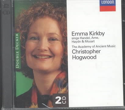 Emma Kirkby sings Handel, Arne, Haydn, & Mozart cover