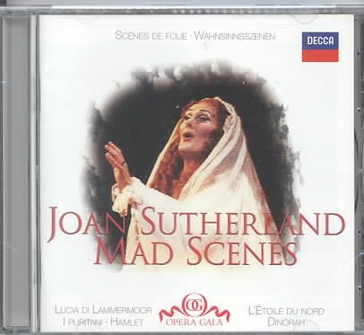 Joan Sutherland--Mad Scenes cover