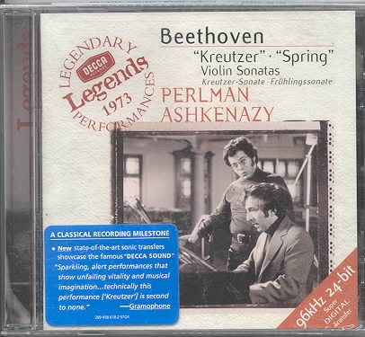 Beethoven: Violin Sonatas No. 5 - Spring & No. 9 - Kreutzer cover