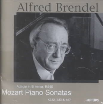 Mozart: Adagio in B minor, Piano Sonatas K 332, 333, & 457 cover