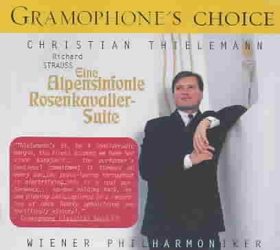 Richard Strauss: Eine Alpensinfonie / Rosenkavalier Suite - Christian Thielemann / Wiener Philharmoniker cover