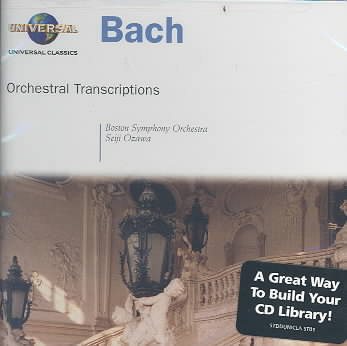 Orchestral Transcriptions / Toccatta & Fugue in D cover