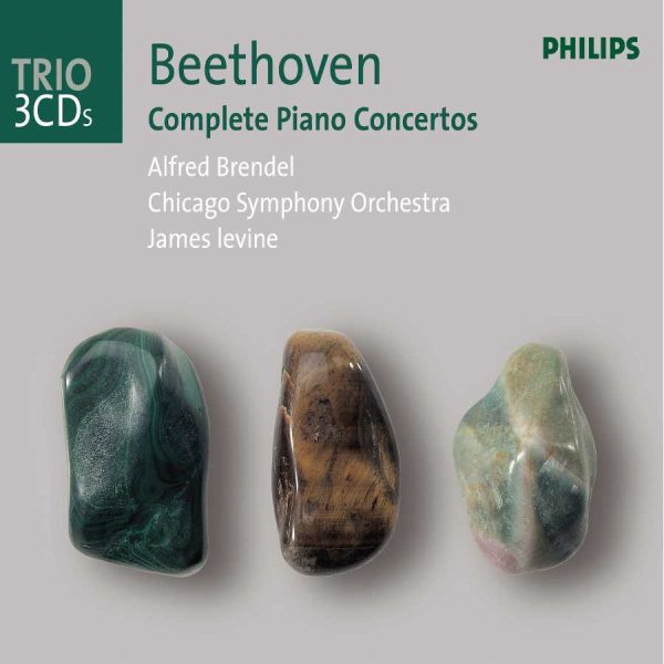 Beethoven: Complete Piano Concertos (Alfred Brendel: Piano Concertos 1-5 w/Levine, CSO; "Choral" Fantasy, Op. 80 w/ Haitink, LPC, LPO) cover