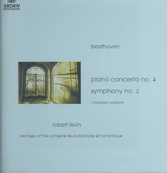 Beethoven: Piano Concerto No. 4 / Symphony No. 2 (Chamber Versions) cover