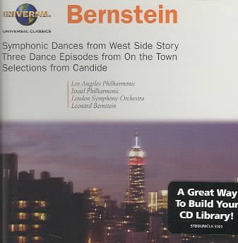 West Side Story Symph. Dances; On The Town; Candide cover