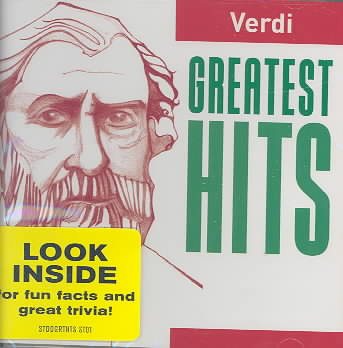 Verdi Greatest Hits cover