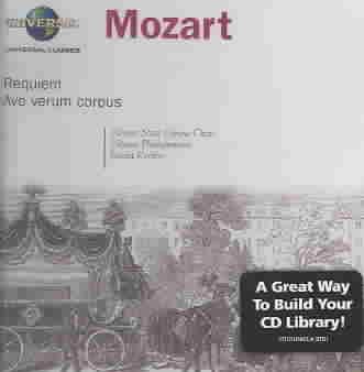 Mozart: Requiem in D Minor / Ave Verum Corpus cover