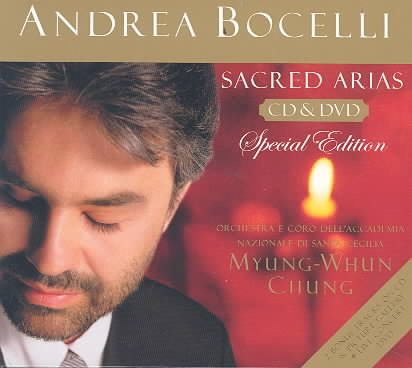 Sacred Arias [Special Edition with Bonus DVD] cover