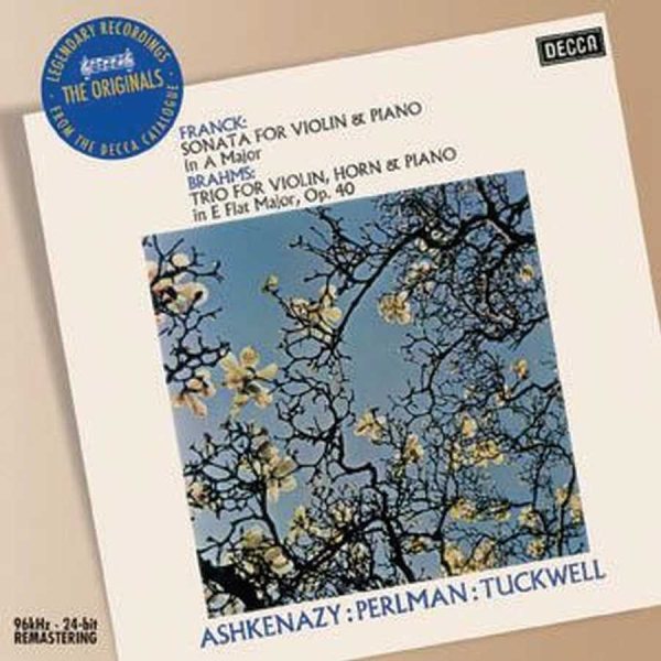 Franck: Sonata for Violin & Piano / Brahms: Trio for Violin, Horn & Piano cover