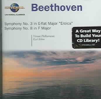 Symphony 3 in E Flat Maj: Eroica / Sym 8 in F Maj cover