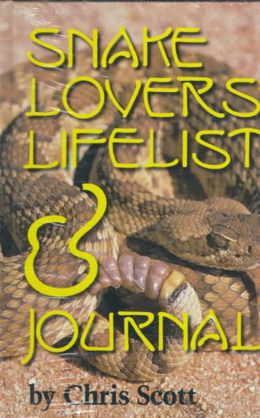 Snake Lovers' Lifelist and Journal cover