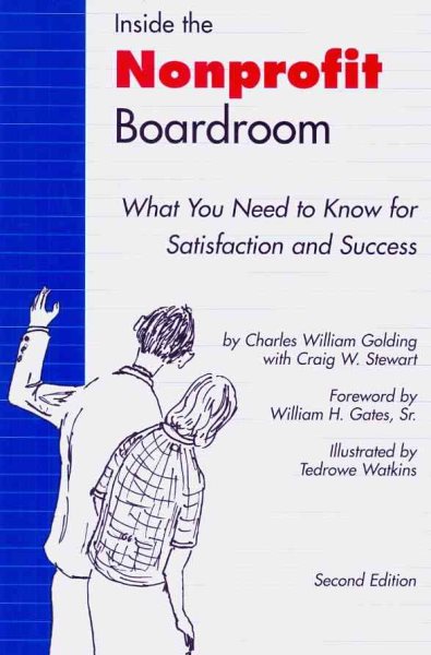 Inside the Nonprofit Boardroom, Second Edition: What You Need to Know for Satisfaction and Success cover