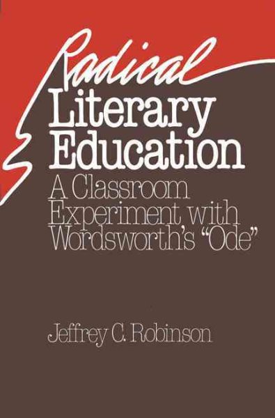 Radical Literary Education cover