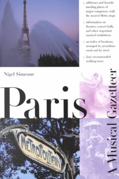 Paris--A Musical Gazetteer cover