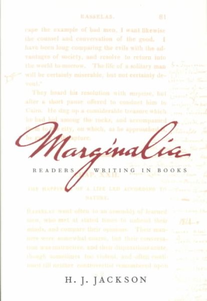 Marginalia: Readers Writing in Books cover