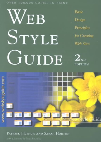 Web Style Guide: Basic Design Principles for Creating Web Sites, Second Edition cover