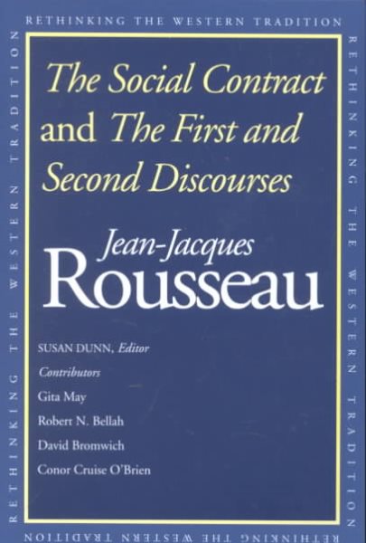 The Social Contract and The First and Second Discourses