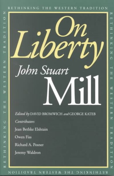 On Liberty (Rethinking the Western Tradition) cover