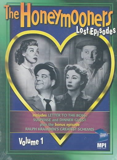 The Honeymooners - The Lost Episodes, Vol. 1 cover