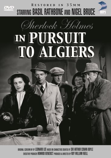 Sherlock Holmes in Pursuit To Algiers cover