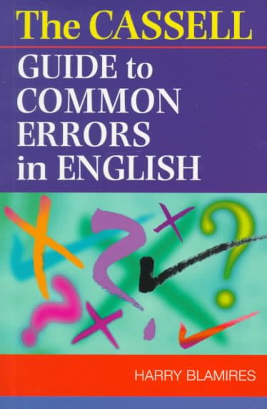 The Cassell Guide to Common Errors in English cover