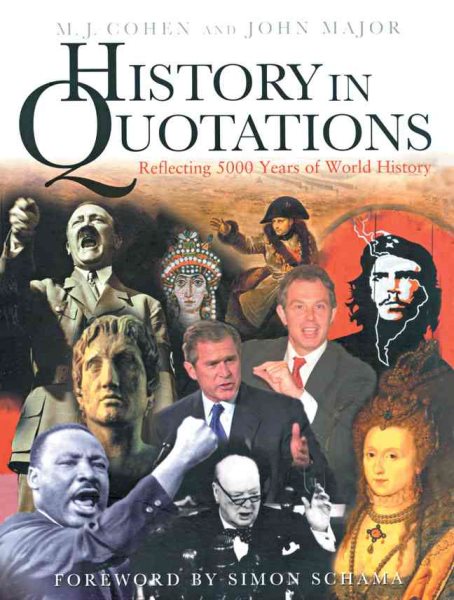 History in Quotations: Reflecting 5000 Years of World History cover