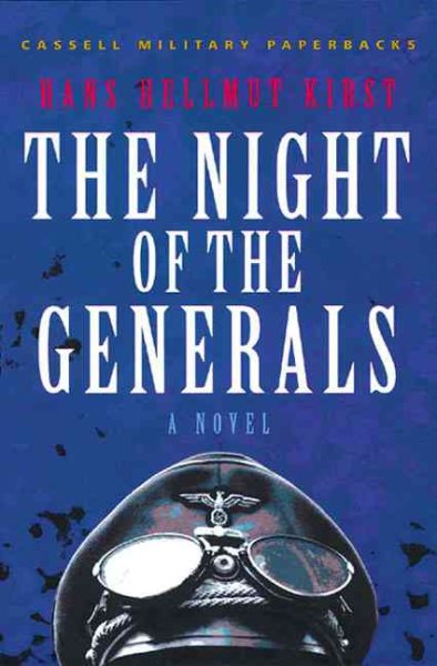 The Night of the Generals: A Novel (Cassell Military Paperbacks) cover