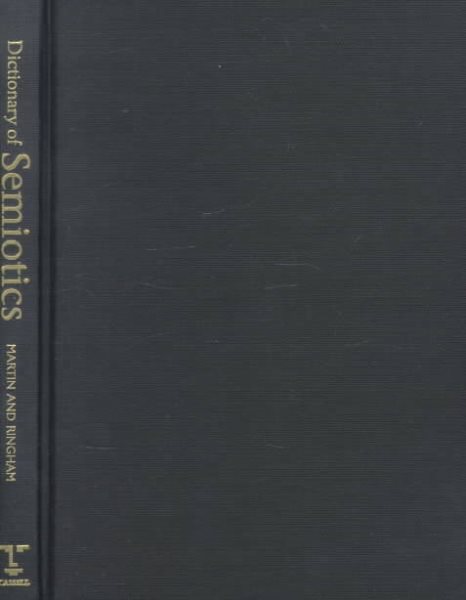 Dictionary of Semiotics cover