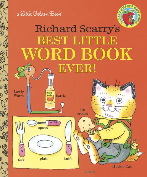 Richard Scarry's Best Little Word Book Ever (Little Golden Book) cover
