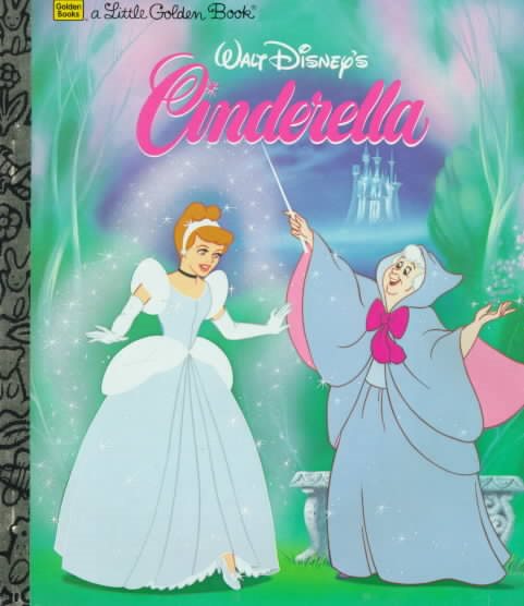 Walt Disney's Cinderella, a Little Golden Book cover