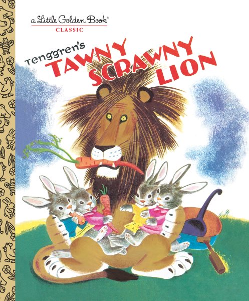 Tawny Scrawny Lion (Little Golden Book) cover