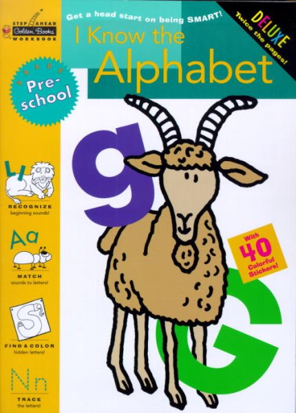 I Know the Alphabet (Preschool) (Step Ahead) cover