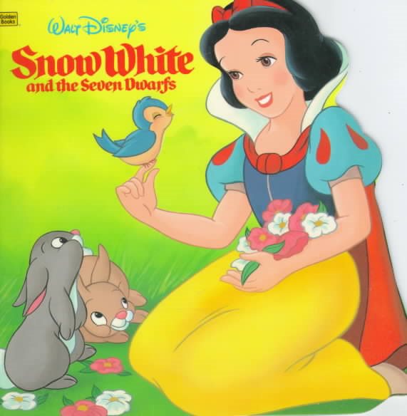 Walt Disney's Snow White and the Seven Dwarfs (Golden Super Shape Book) cover