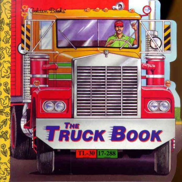 The Truck Book (A Golden Super Shape Book) cover