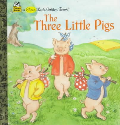 The Three Little Pigs (First Little Golden Book) cover