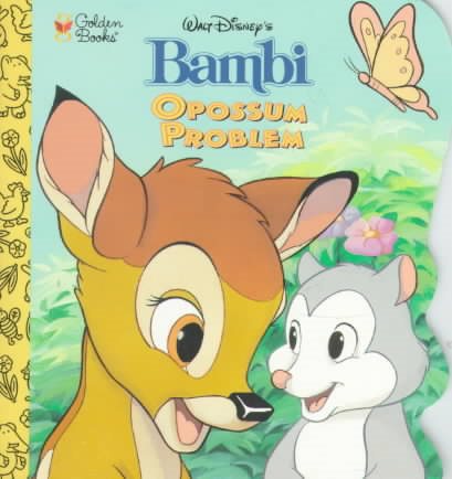 Walt Disney's Bambi Opossum Problem (Little Super Shape Book) cover