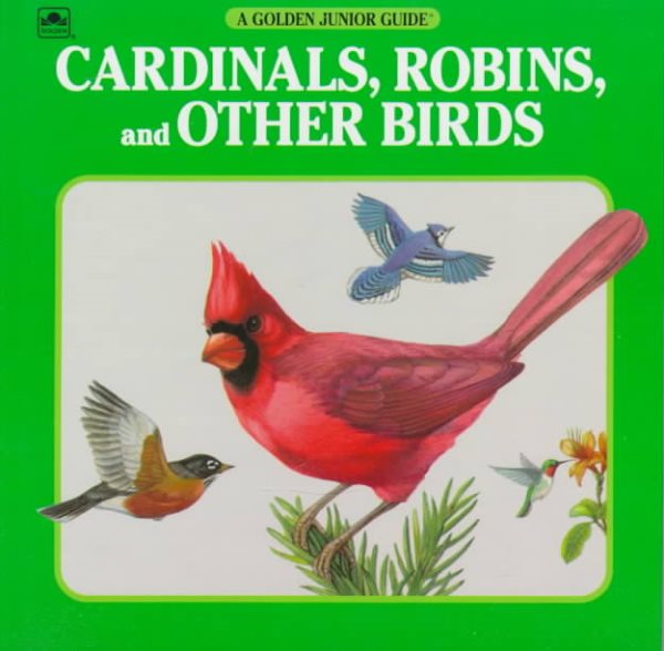 Cardinal,Robin,Bird Jr Guide (Golden Junior Guide) cover