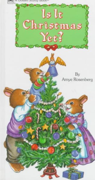 Is It Christmas Yet?Strdy Brd (Board Book) cover