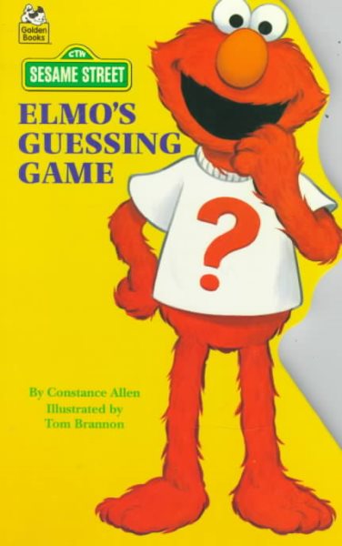 Elmo's Guessing Game (A Golden Sturdy Shape Book) cover