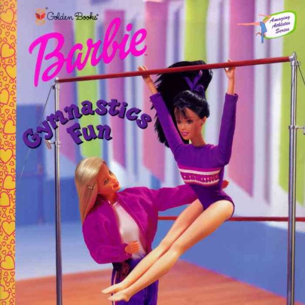Barbie: Gymnastics Fun, Amazing Athlete #3, (A Golden Storybook) cover