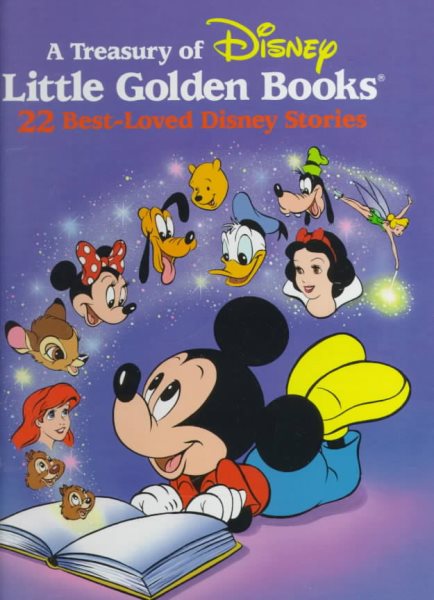 A Treasury of Disney Little Golden Books: 22 Best-Loved Disney Stories cover