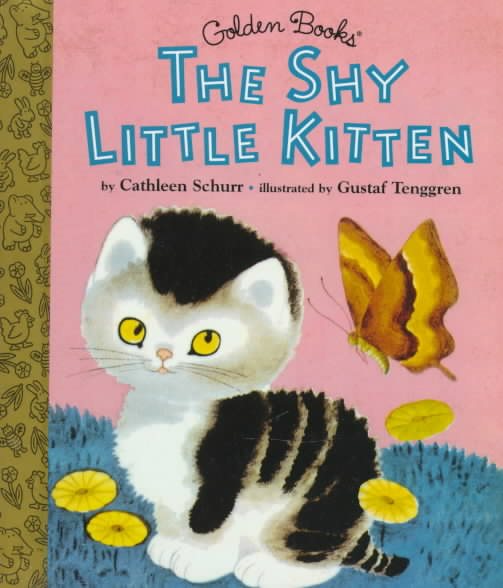 The Shy Little Kitten (Little Golden Storybook) cover
