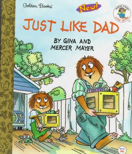 Just Like Dad (Little Golden Storybook) cover