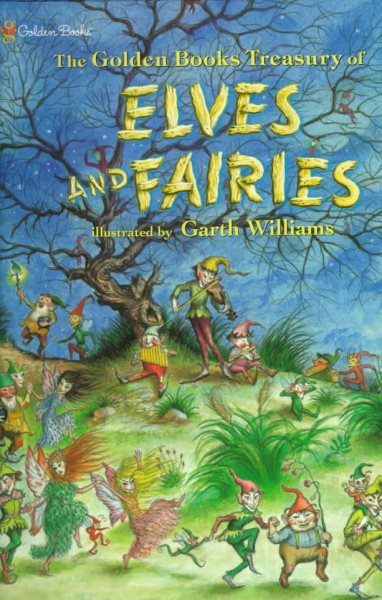 Golden Books Treasury of Elves and Fairies cover