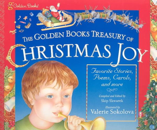 Golden Books Treasury of Christmas Joy cover