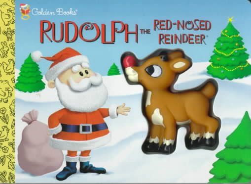 Rudolph the Red-Nosed Reindeer (Golden Squeaktime Book) cover