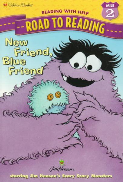 New Friend, Blue Friend (Road to Reading) cover