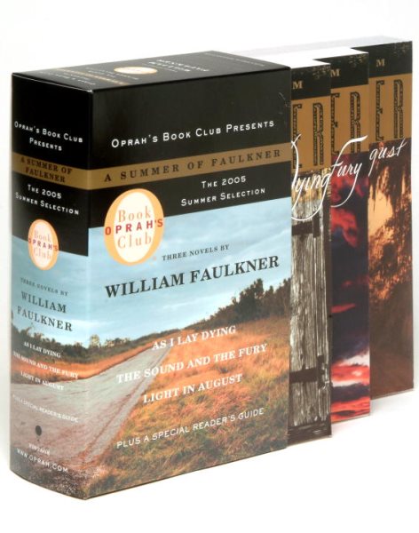 A Summer of Faulkner: As I Lay Dying/The Sound and the Fury/Light in August (Oprah's Book Club) cover
