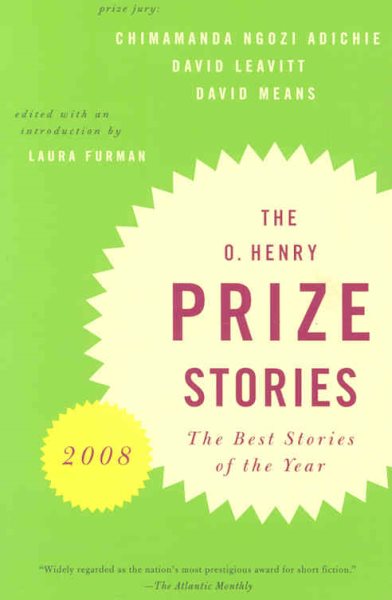 O. Henry Prize Stories 2008 (The O. Henry Prize Collection) cover
