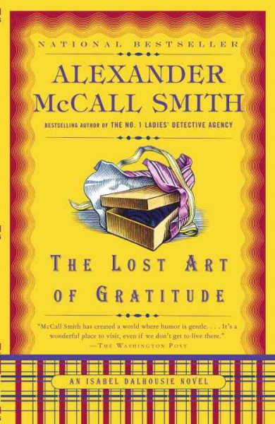 The Lost Art of Gratitude (Isabel Dalhousie Mysteries, No. 6) cover